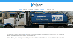 Desktop Screenshot of milehiwaterinc.com
